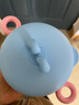 COOKSS婴儿辅食碗恒温注水保温碗316不锈钢宝宝婴幼儿吃饭儿童餐具浅蓝 实拍图