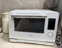东芝（TOSHIBA）白珍珠水波炉高奢款家用微波炉烤箱微蒸烤炸炖一体机蒸烤箱28L触控彩屏YD95CNW 实拍图