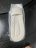2025年踩屎感拖鞋家居防滑拖鞋女EVA防臭轻便超软凉拖鞋男 升级款-奶色 40-41 【建议拍大一码】 实拍图