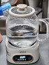 美的（Midea）花漾0胶水全玻璃全自动养生壶 办公室多功能煮茶壶 烧水壶恒温电热水壶煮茶器花茶壶1L YS10B101 实拍图