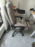 顾全老板椅可躺电脑椅办公椅午休真皮家用人体工学大班椅C533咖皮 实拍图