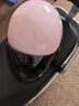 野马（YEMA）3C认证359S电动摩托车头盔男女夏季防晒半盔四季通用安全帽新国标 桃粉花+长茶 实拍图