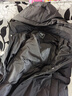 雪中飞秋冬新款时尚休闲舒适廓形男士“H”版型印花立领连帽羽绒服男 黑色|8056 L /175/96A 实拍图