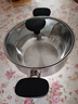 苏泊尔（SUPOR）汤锅304不锈钢泡面锅家用加厚大容量煮锅燃气明火电磁炉通用 实拍图
