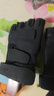 骑兵连Cavalry运动手套半指战术训练军迷户外短指手套健身动感单车手套防滑耐磨骑行装备 黑色 实拍图