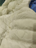 坦博尔轻薄羽绒服女短款连帽百搭休闲秋冬女士外套 浅云白 L(170) 实拍图