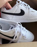 耐克男子透气平底运动鞋春低帮板鞋NIKE COURT VISION LOW DH2987 101白色/黑/白色 42.5 实拍图