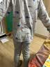 浪莎儿童保暖内衣套装纯棉男童秋衣秋裤中大童男孩睡衣家居服160 实拍图