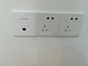 普联（TP-LINK） 全屋WiFi6无线ap面板千兆套装ax3000网络覆盖ac+ap易展组网Poe路由器 【IPTV版】4个面板+9口路由【5色可选】 实拍图
