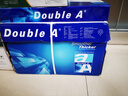 Double A  80g A3 复印纸 500张/包  5包/箱（2500张） 实拍图