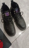 海澜之家HLA马丁靴男士户外休闲鞋秋冬工装鞋子男HAAGZM3AB70373 黑色42 实拍图