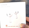荣耀（HONOR）蓝牙耳机Earbuds A真无线通话降噪earbudsa耳机超长续航跑步运动音乐耳麦送男女朋友礼物适用华为 荣耀Earbuds A（晨雾白） 实拍图