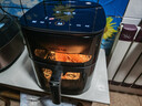 九阳（Joyoung）变频焱烤双层烤空气炸锅 NTC精准控温 家用实用7L大容量 上下双可视大视窗 蒸烤炸一体KL70-V8 实拍图