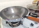 苏泊尔（SUPOR）精铁炒锅健康无涂层铁锅32cm明火燃气炒菜锅 实拍图