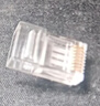 山泽 超五类网线水晶头 超5类RJ45电脑千兆网络连接头 CAT5E工程镀金纯铜水晶头 10个 SJ-5010 实拍图
