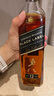 尊尼获加（JOHNNIE WALKER）洋酒 12年黑方黑牌500ml 苏格兰调和型威士忌无盒 实拍图