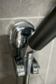 太力可移动吸盘花洒架免打孔儿童淋浴喷头支架花洒底座固定器 花洒支架【可感知电镀银】1个装 实拍图