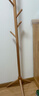 家逸衣架落地衣帽架卧室实木挂衣架立式晒衣架办公室置衣服架子 实拍图