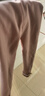 贝瑞加（Babyprints）女童打底裤秋冬宝宝加绒棉裤女孩加厚长裤儿童保暖裤子 粉140 实拍图