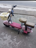 预米电动车新国标自行车元宇宙电瓶车成人男女通用代步车长续航踏板电瓶车台铃绿源同款代步助力车 粉色【品牌电池全国联保】 【锂电】原装20A-续航140里 实拍图