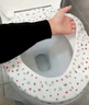 乐活旅行一次性马桶垫加大加厚坐垫套大号坐便圈座套全套旅游酒店必备用品 实拍图