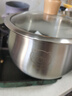 双枪奶锅316L不锈钢婴儿宝宝辅食小奶锅汤锅雪平蒸锅加厚 20cm 实拍图