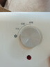 美的（Midea）暖风机浴室取暖器办公室电暖器气浴室暖风机家用制热风机迷你小太阳电暖风防水 【25年全新升级】可调风口冷暖可用 机械式 实拍图