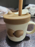 乐扣乐扣牛奶杯儿童水杯不锈钢宝宝吸管杯家用喝水杯子防摔直饮杯 实拍图
