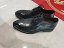 百丽男鞋商务正装皮鞋休闲增高软底真皮鞋A0916 黑色-无钉版 42 实拍图