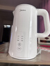 美的（Midea）电热水壶烧水壶自动断电长效保温一体恒温壶食品304不锈钢 1500W快速加热1.5升 SH15X301 实拍图