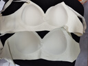 莫代尔内衣女漫画胸小胸聚拢上托少女无钢圈舒适文胸罩无痕内衣2件装S 实拍图