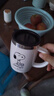 史努比（SNOOPY）保温杯 带手柄不锈钢办公保温杯水杯可爱杯子情侣杯420ML 白色 实拍图