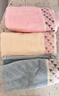 洁丽雅（Grace）毛巾家纺 新疆棉千鸟格洗脸加厚吸水擦脸洁面巾 三条装 红/兰/米 实拍图