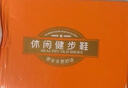 足力健艾爸爸老人鞋秋冬款皮面防水防滑运动鞋中老年爸妈鞋旅游鞋女 枣红女款（送袜子） 37 实拍图