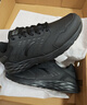安踏男鞋跑步鞋男2025冬季皮面防水黑色加绒保暖运动鞋鞋子休闲鞋男款 【人气款皮面保暖防泼水】黑 42.5 (美码9) 实拍图
