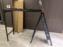 肯泰梯子家用折叠晾衣架两用室内多功能人字梯加厚铝合金梯Q6-H4 实拍图