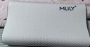 梦百合（MLILY） 五星酒店零压房记忆枕0压慢回弹凝胶单人颈椎深度 睡眠护颈枕头 单只 零压房面包枕 68*40*10cm 实拍图