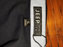 JEEP SPIRIT吉普衬衫男长袖春季衬衣男士宽松商务休闲外套 黑色 2XL 实拍图
