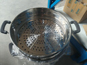 荣事达（Royalstar）电炒锅电蒸锅电煮锅山东锅家用铸铁炖蒸煮不粘锅一体多功能蒸笼蒸包子RS-FT38带蒸笼家电 实拍图