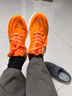 乐途（LOTTO）运动鞋男鞋秋季透气碳板跑鞋专业缓震竞速跑步鞋男1072橘红40 实拍图
