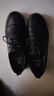 意尔康皮鞋男软底舒适商务休闲鞋春秋圆头系带新款 53429W 黑色 42 实拍图