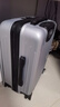 梵地亚行李箱男小型拉杆箱女旅行箱可登机箱包密码箱皮箱子20英寸银色 实拍图