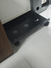 索厉 H005 电脑主机托架/台式主机托架/可移动机箱/台式架子底座支架/金属机箱托(大号L黑色H005) 实拍图