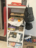 溢彩年华厨房置物架 落地收纳柜调料餐边碗橱柜储物蔬菜小推车白色4层1057 实拍图