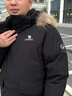 骆驼（CAMEL）户外极寒派克工装毛领情侣款羽绒服保暖加厚中长款外套 实拍图