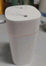 Hulker 【10W+销量加湿器】加湿器 卧室迷你家用办公室桌面车载低噪上加水小型usb空气加湿器 【白色充电款】双喷加湿/800ml大容量/无线使用 实拍图