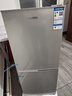 荣事达（Royalstar）小冰箱 租房用小型家用双门电冰箱宿舍冷藏冷冻两用节能 112L9RSZ【一级能效】【三天约一度电】银 实拍图