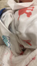 爱贝迪拉 新生婴儿包单产房纯棉襁褓裹布包巾包被四季抱被睡袋95cm单层2条 实拍图
