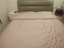 富安娜家纺 60支长绒棉床上四件套纯棉100%纯棉简约酒店床品床单被套 【60S长绒棉贡缎】洛舞 1.8m床 床单款 （被套230*229cm） 实拍图