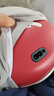 彩虹暖手宝 电热暖手器暖脚暖身暖手暖宝宝充电电热饼 （大号）红色 实拍图